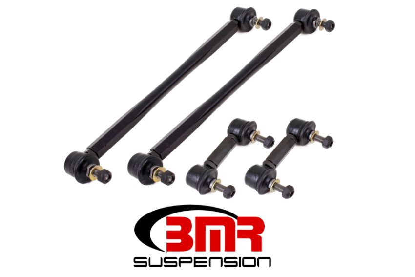 BMR Suspension ELK004 Sway Bar End Link Kit, Set Of 4, Adjustable