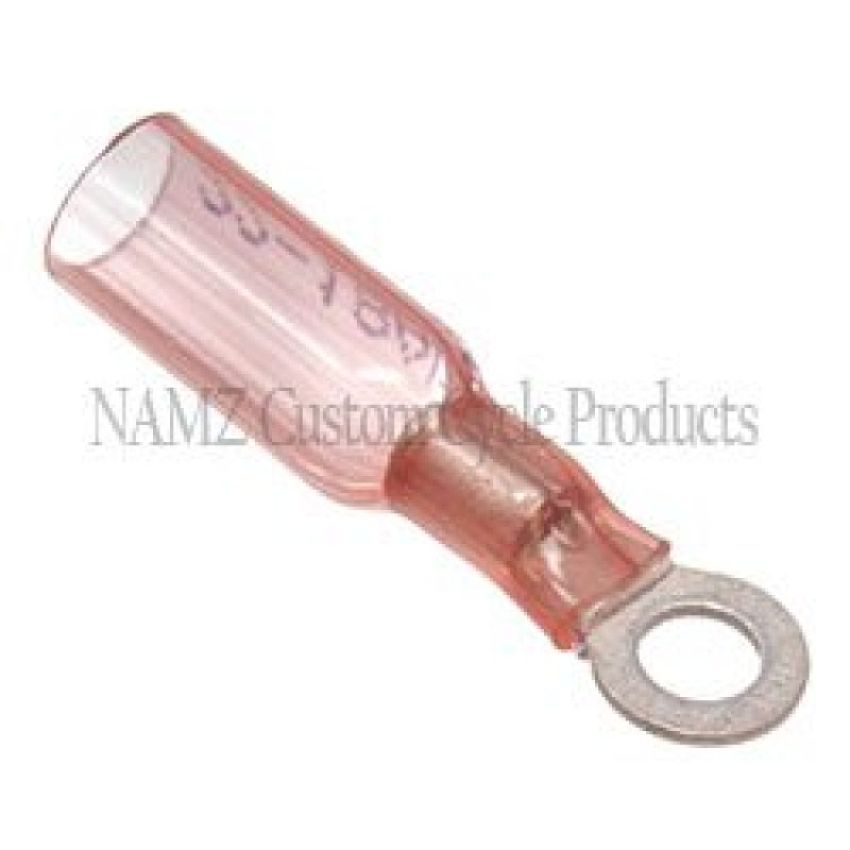 NAMZ NIS-19164-0086 Heat Sealable No.8 Ring Terminals 22-18g (25 Pack)