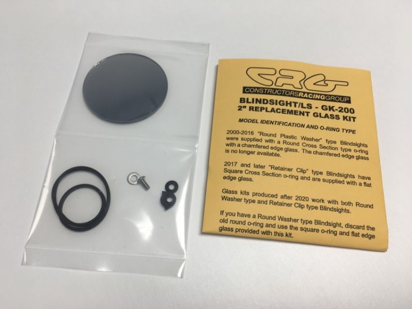 CRG Constructors GK-200 CRG 2 in. Round Replacement Glass Kit