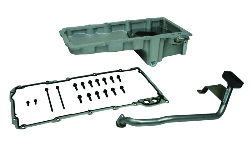 MOROSO MOR20105 GM LS Swap Oil Pan Kit Cast Aluminum