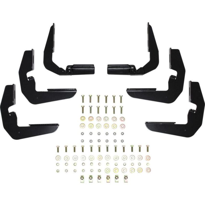 Westin 27-2145 2014-2018 Chevrolet/GMC Silverado Sierra 1500 Dbl Crew Cab Running Board Mount Kit - Black