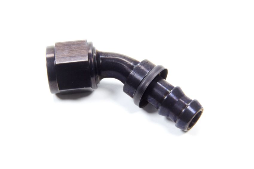 AEROQUIP AERFCL1523 #8 45 Degree Socketless Black