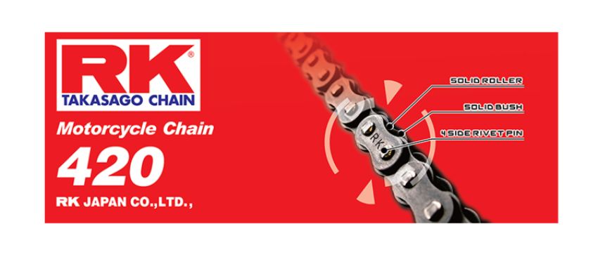 RK Chain 420-86 420-86 - Natural
