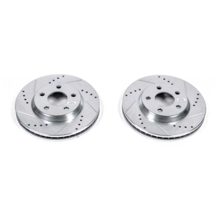 PowerStop AR8299XPR PowerStop Evolution Performance Drilled, Slotted & Plated Brake Rotor Pair