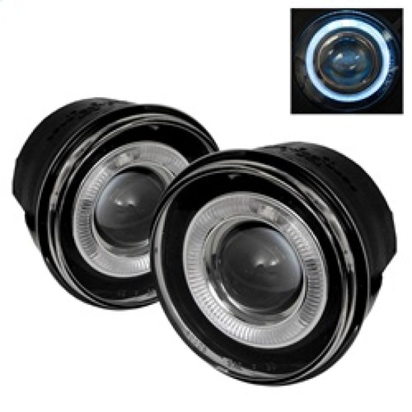 SPYDER 5021472 Halo Projector Fog Lights w/Switch - Clear