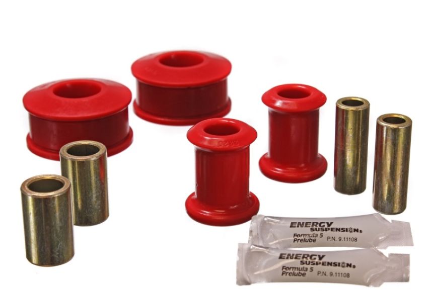 Energy Suspension 15.3113R 93-99 Volkswagen Cabrio/Golf III/GTI/Jetta III Red Front Control Arm Bushing Set