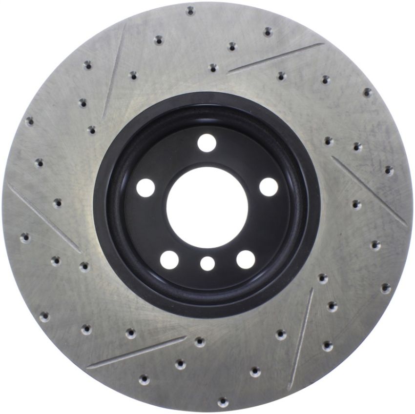 Stoptech 127.34126L Slotted & Drilled Sport Brake Rotor