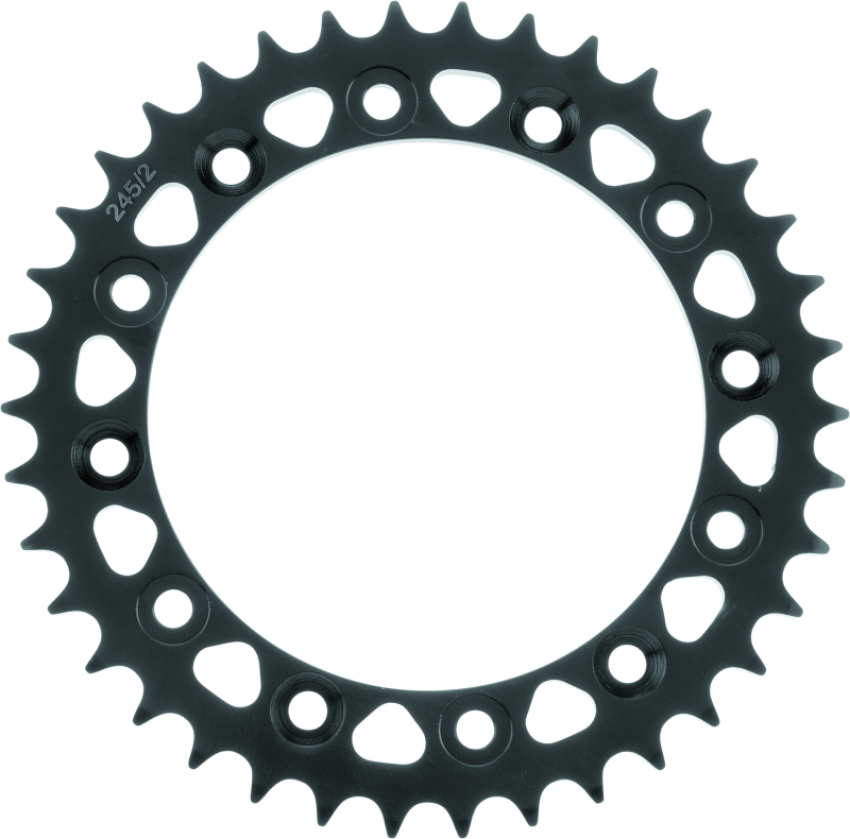 BikeMaster 965105 Honda Rear Steel Sprocket 520 38T - Black