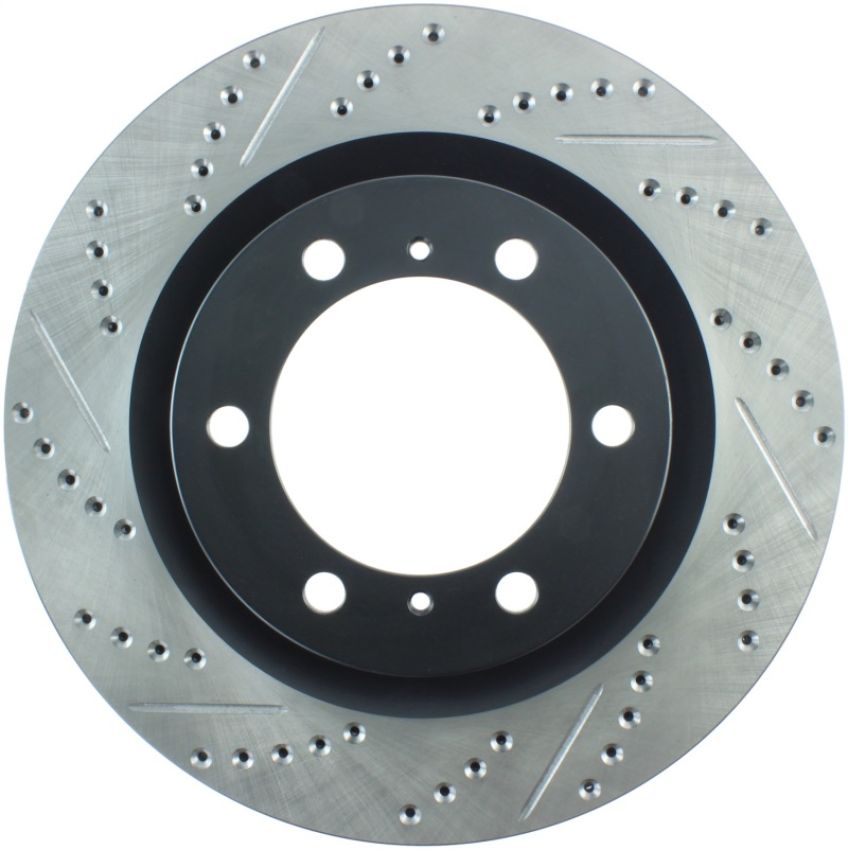 Stoptech 127.44174R Slotted & Drilled Sport Brake Rotor