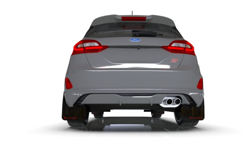 Rally Armor MF60-UR-BLK/DGRY Black Mud Flap/Dark Grey Logo