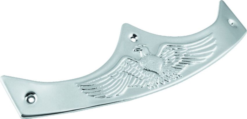 Bikers Choice 492636 FL Custom 8 Inch Chrome Eagle Fender Tip Fender Tip