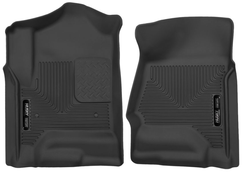 HUSKY LINERS HSK53111 GM X-Act Contour Floor Liners Front Black