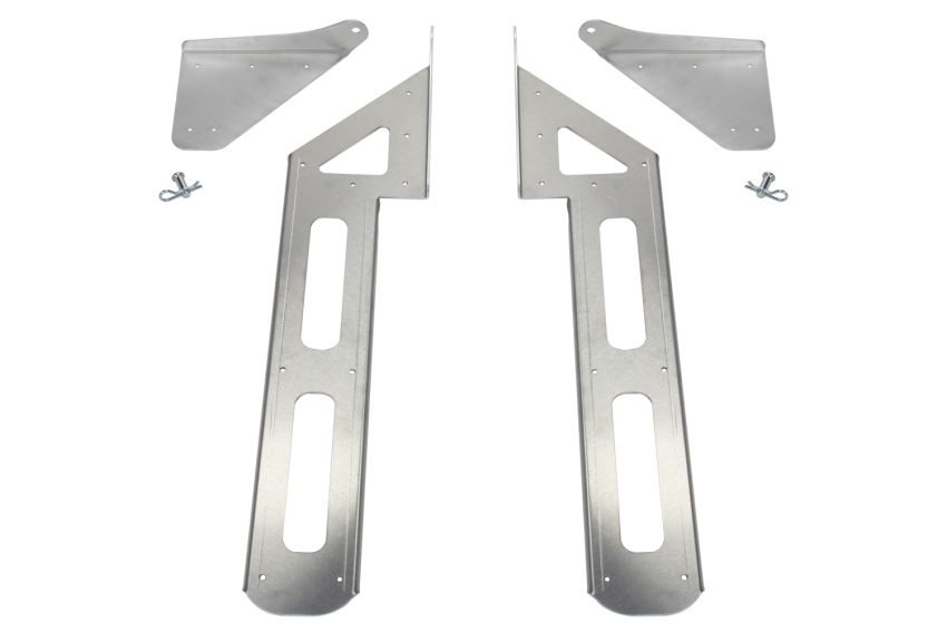FIVESTAR FIV11002-73333 Aluminum Hood Hinge Kit Extended Pair