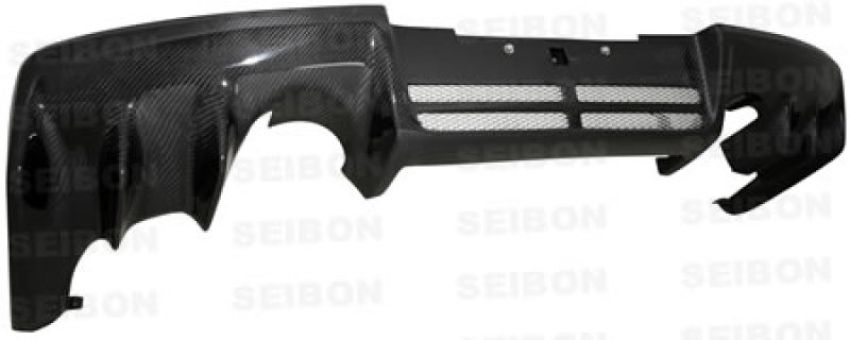 Seibon RD0809MITEVOX-OE 08-09 Mitsubishi Evo X OEM-style Carbon Fiber Rear Diffuser