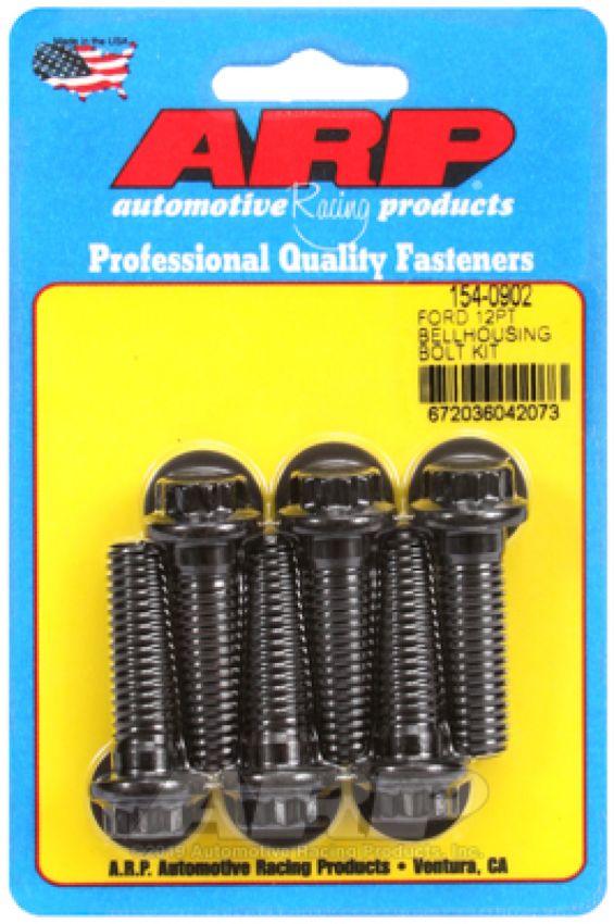 ARP ARP154-0902 Bellhousing Bolt Kit - 12pt. Ford