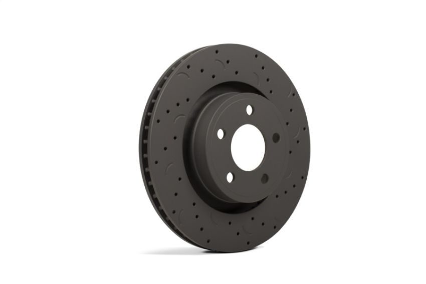 Hawk Performance HTC5259 Talon Cross Drilled And Slotted Brake Rotors