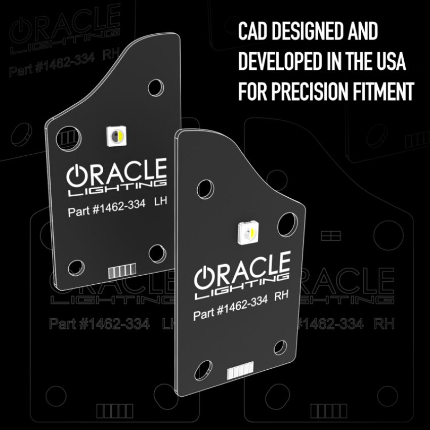 Oracle Lighting 1462-334 2021-2022 Ford F-150 ColorSHIFT(tm) RGB+W Fog Light DRL Upgrade Kit