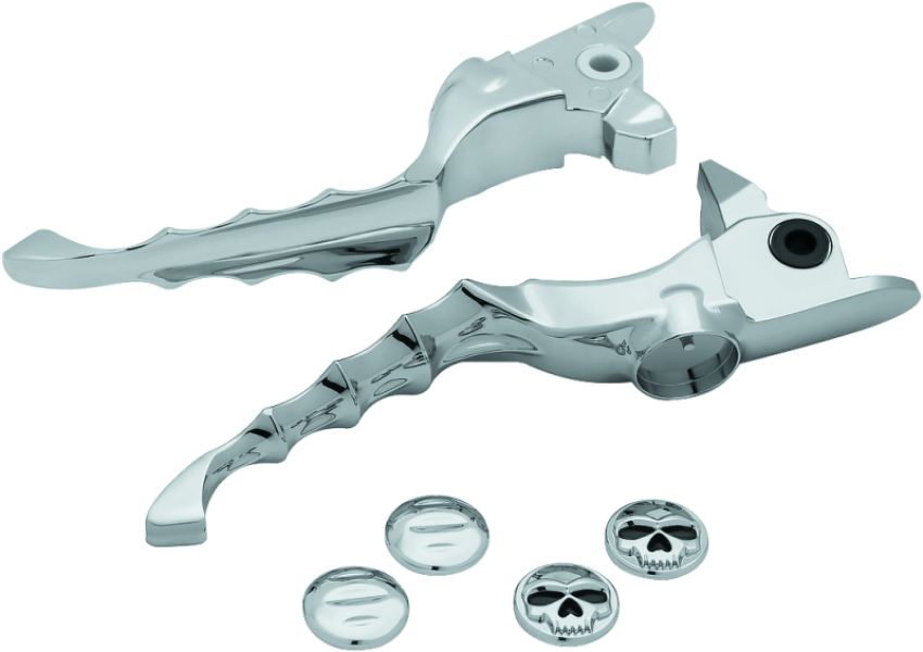 Kuryakyn 1984 Zombie Lever Set 17-Up Touring Chrome