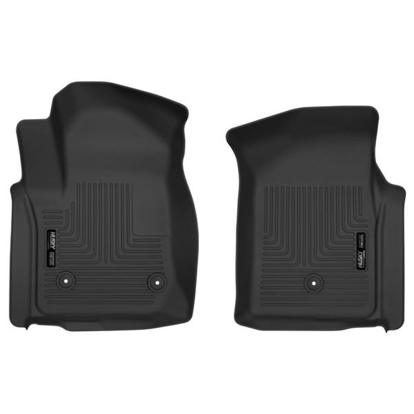 HUSKY LINERS HSK54981 19-  GM P/U Front Floor Liners Black