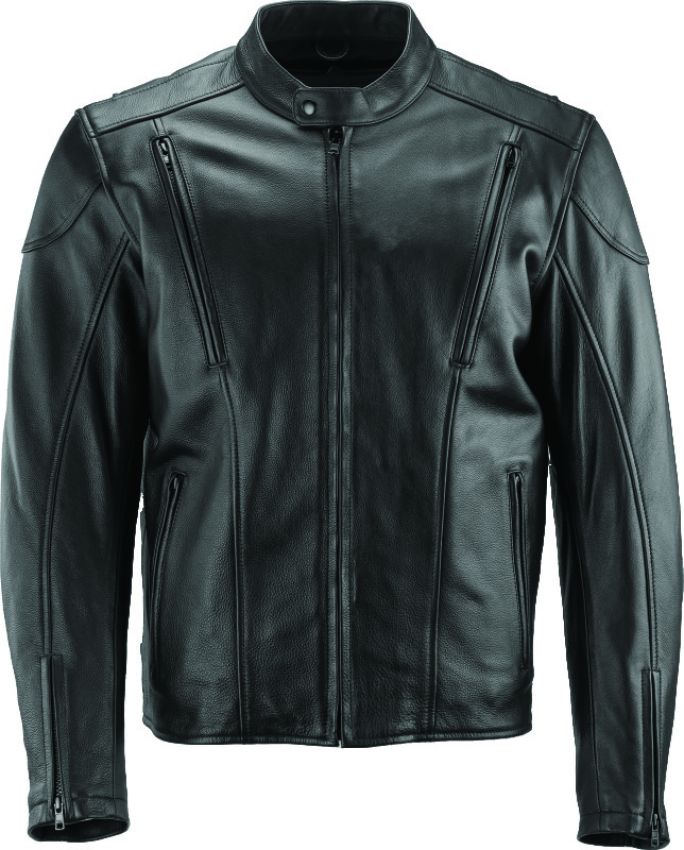 Kuryakyn 094357 Leather By River Road Race Leather Jacket Black - Medium