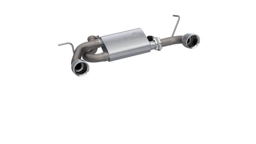 QTP 425007 2007-2018 Jeep Wrangler JK  Screamer Axle Back