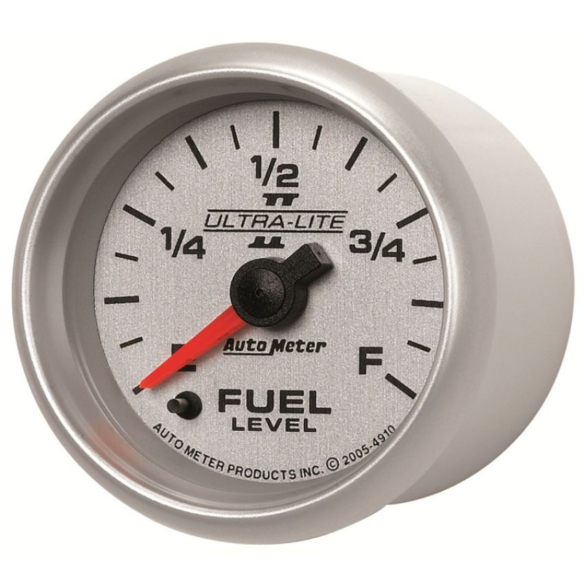 AutoMeter 4910 GAUGE, FUEL LEVEL, 2 1/16