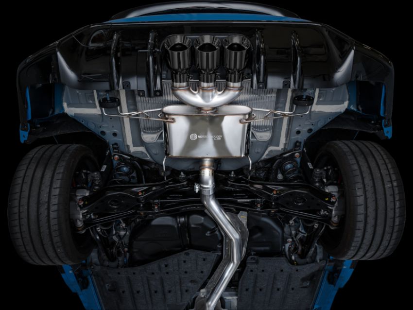 AWE Tuning 3015-53287 2023 Honda Civic Type R FL5 Touring Edition Exhaust w/ Triple Diamond Black Tips