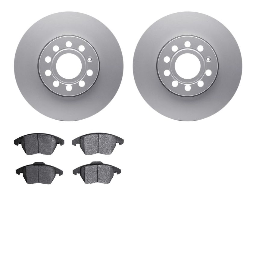 Dynamic Friction 4502-74109 Rotor Kit