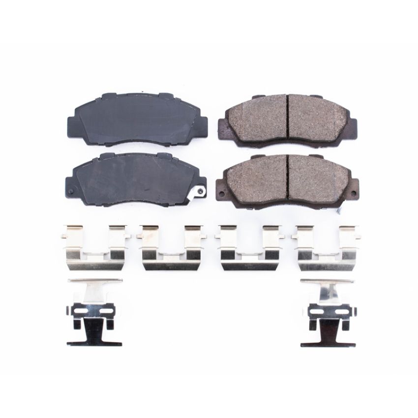 PowerStop 17-503 PowerStop - Z17 Low-Dust Ceramic Brake Pads with Hardware