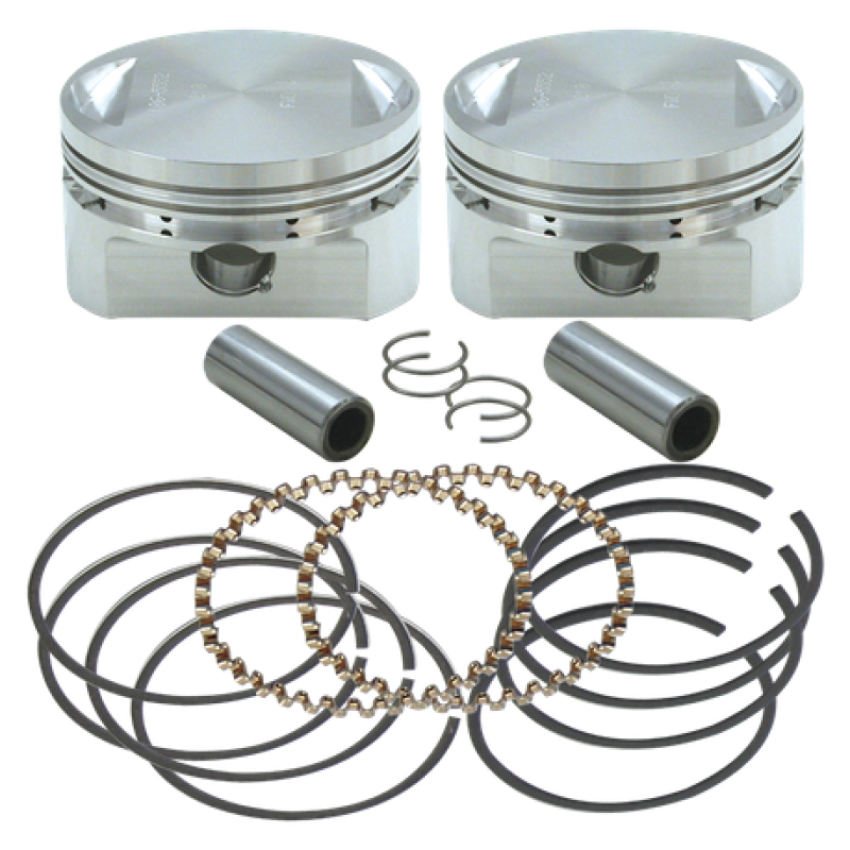 S&S Cycle 106-5556 84-99 BT 3-1/2in .020in Bore Forged Stroker Piston Kit