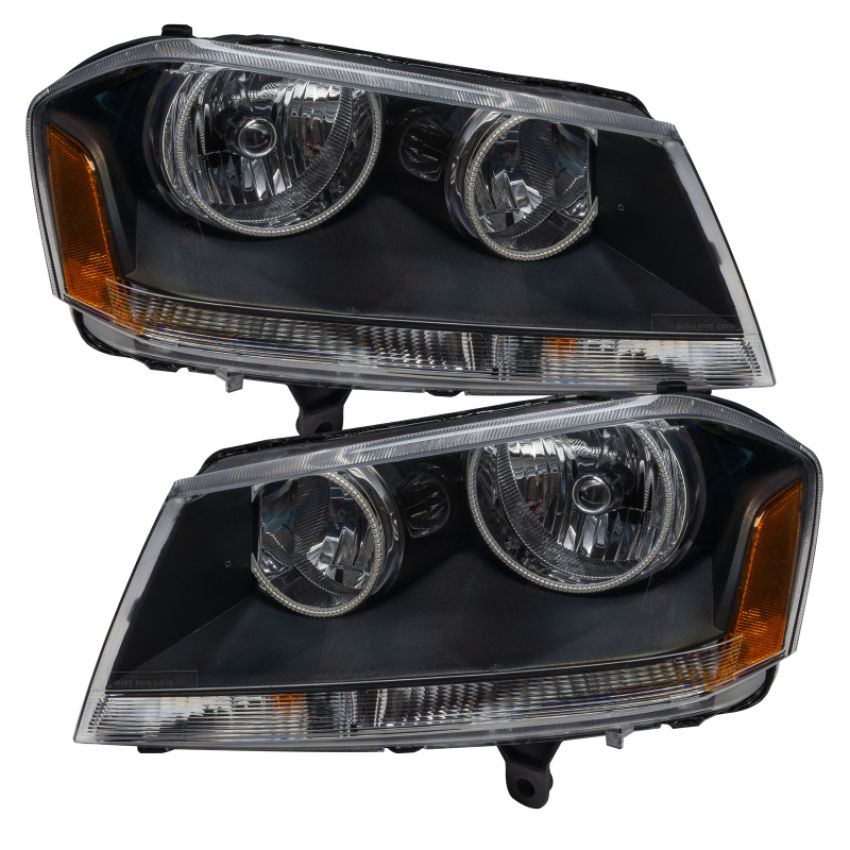 Oracle Lighting 8101-504 SMD Pre-Assembled Headlights, Black Bezel, ColorSHIFT(tm) - Simple