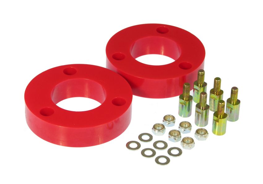 Prothane 14-1701 04-08 Nissan Titan Front Coil Spring 2in Lift Spacer - Red