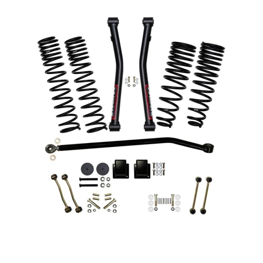 Skyjacker G351LT Suspension Lift Kit Components 3.5in Front 2in Rear 2020 Jeep Gladiator JT Non-Rubicon