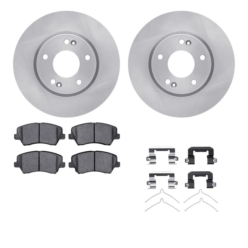 Dynamic Friction 6512-03340 Rotor Kit