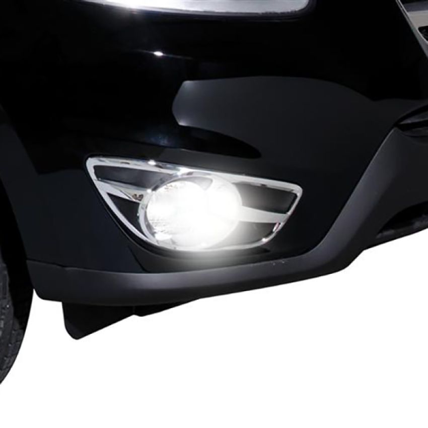 Putco 401784 07-13 Hyundai Santa Fe - Will not Fit Limited Edition Fog Lamp Overlays & Rings