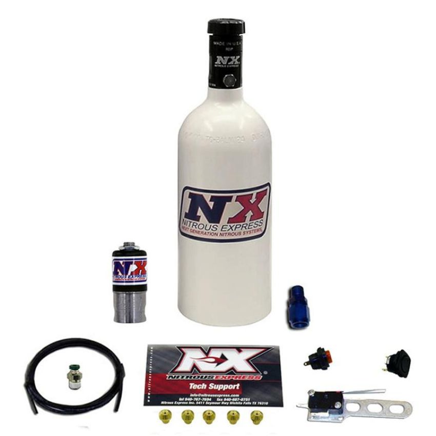 Nitrous Express 60000 INCOGNITO NITROUS SYSTEM. DRY NITROUS SYSTEM 1.4LB. BOTTLE