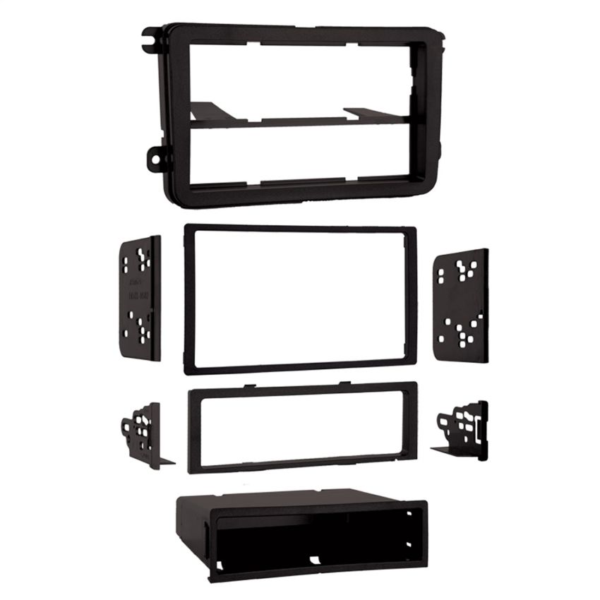 Metra 99-9011 Single DIN Installation Multi-Kit for Select 2005-2009 Volkswagen Vehicles, Black