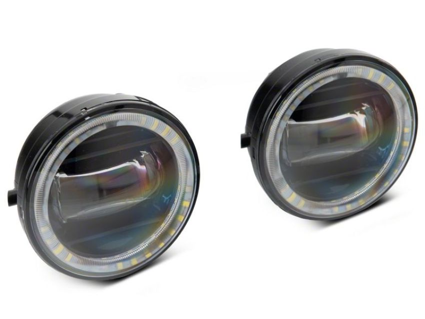 Raxiom TT22208 05-11 Toyota Tacoma 07-13 Toyota Tundra Axial Series LED Angel Eye Fog Lights