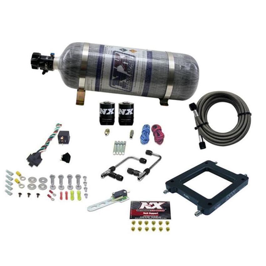 Nitrous Express 60070-12 Dominator Gemini STAGE 6 W/ COMPOSITE BOTTLE