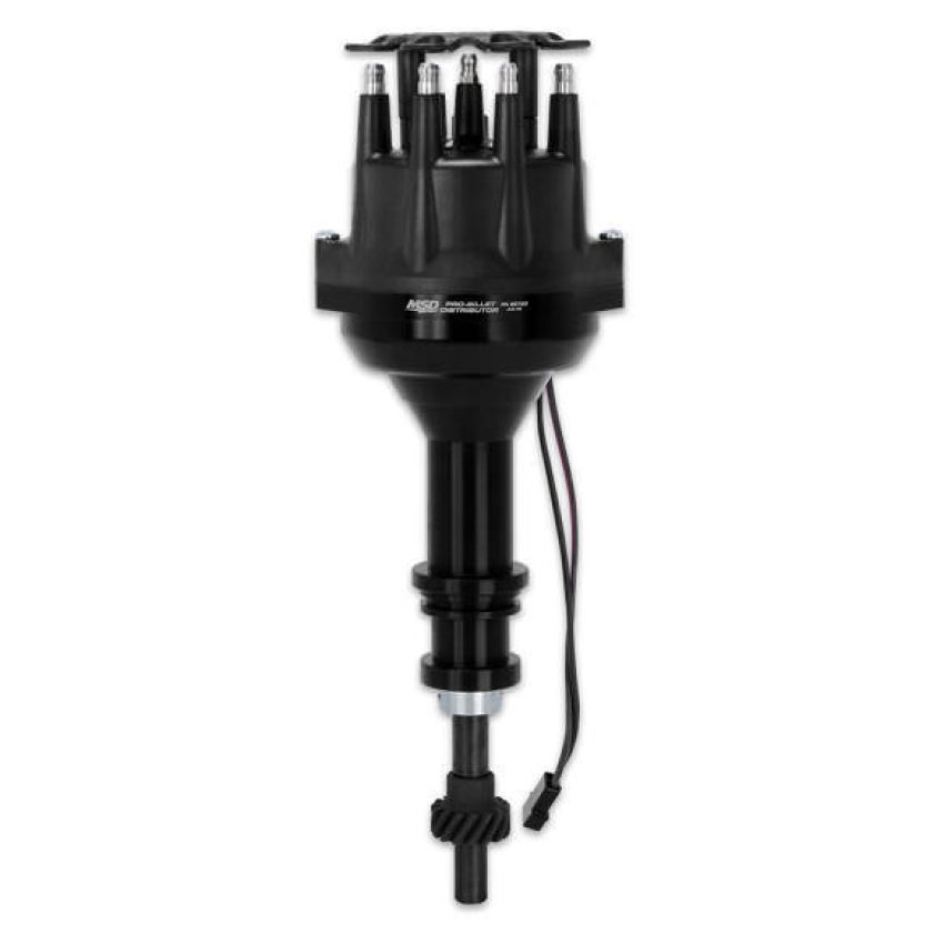MSD IGNITION MSD85783 SBF 351W Pro Billet Distributor Black Finish