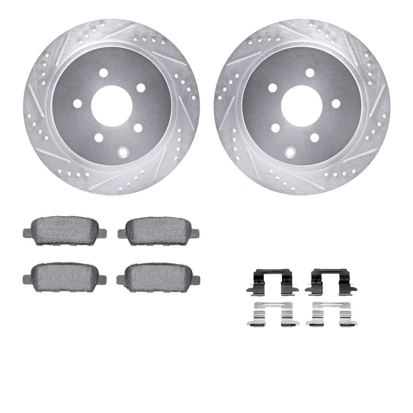 Dynamic Friction 7512-67102 Rotor Kit