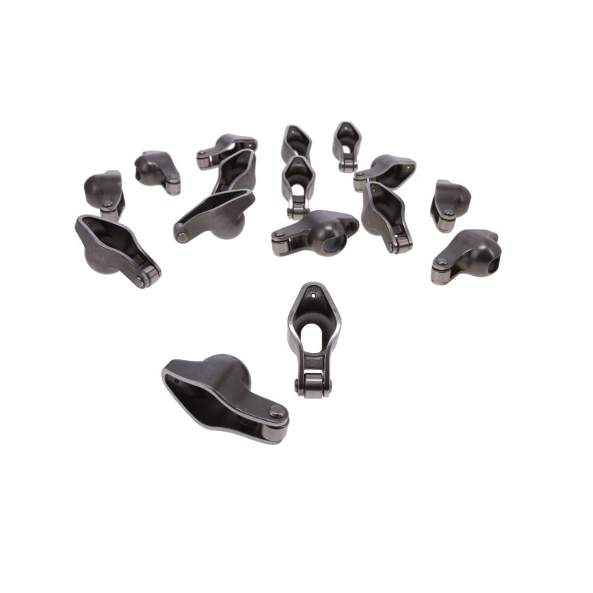 Top Street Performance 60157 TSP Cast Steel Roller Rocker Arms, Chevy Small Block, 1.5 Ratio, 7/16 in. Stud