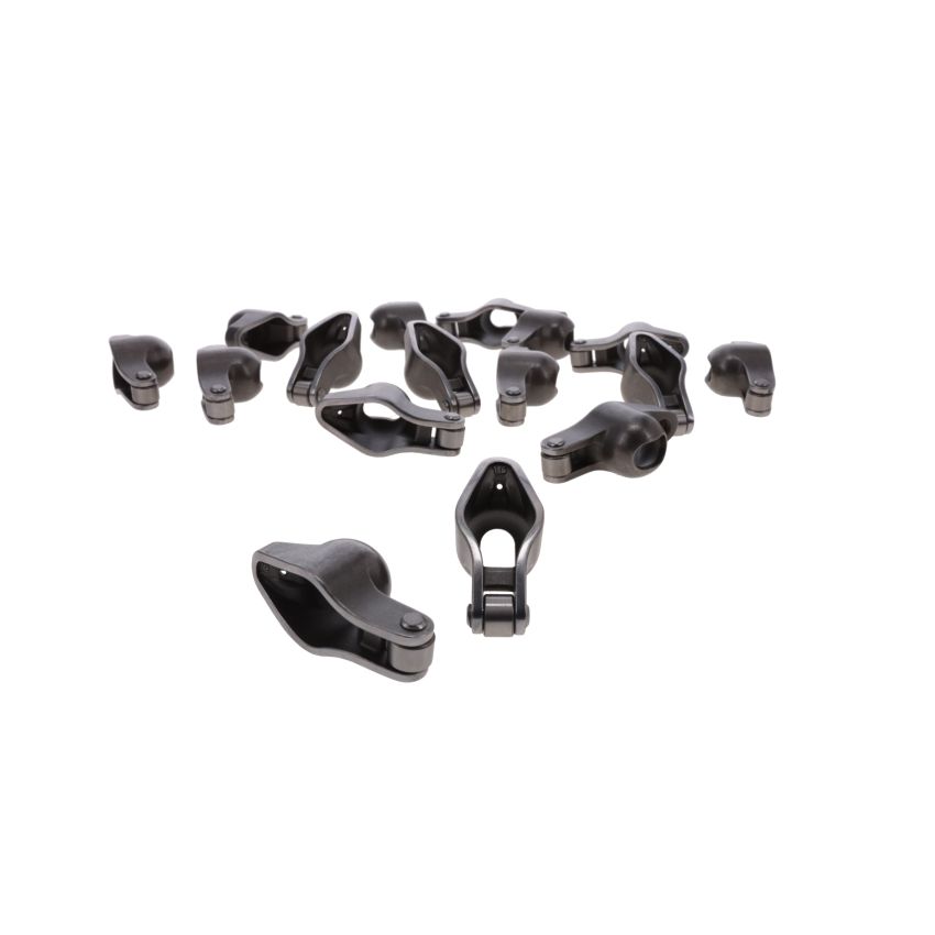 Top Street Performance 60167 TSP Cast Steel Roller Rocker Arms, Chevy Small Block, 1.6 Ratio, 7/16 in. Stud