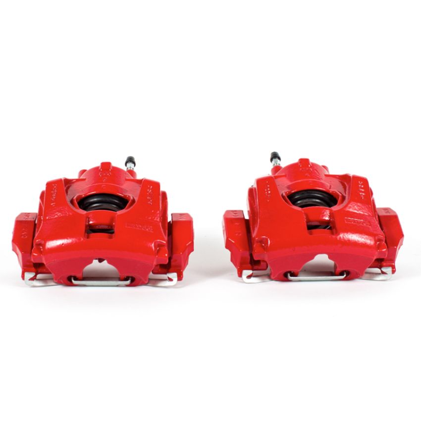 PowerStop S5474 Red Powder Coated Calipers
