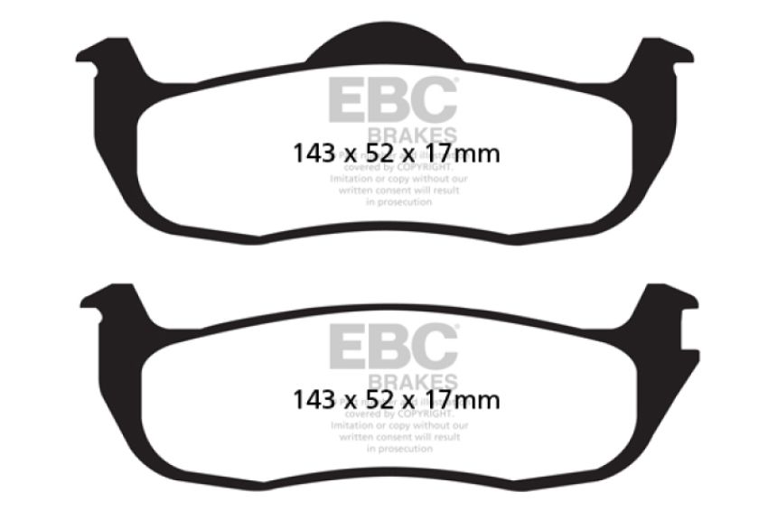 EBC Brakes UD1041 Ultimax OEM Replacement Brake Pads