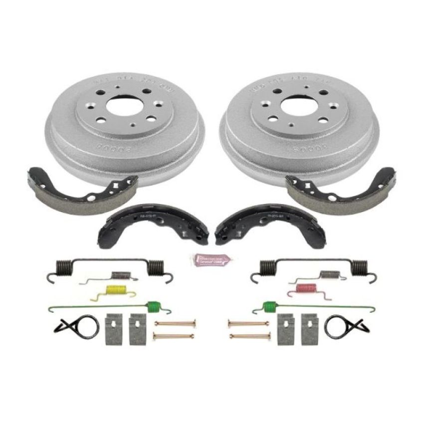 PowerStop KOE15357DK Power Stop 99-03 Mazda Protege Rear Autospecialty Drum Kit