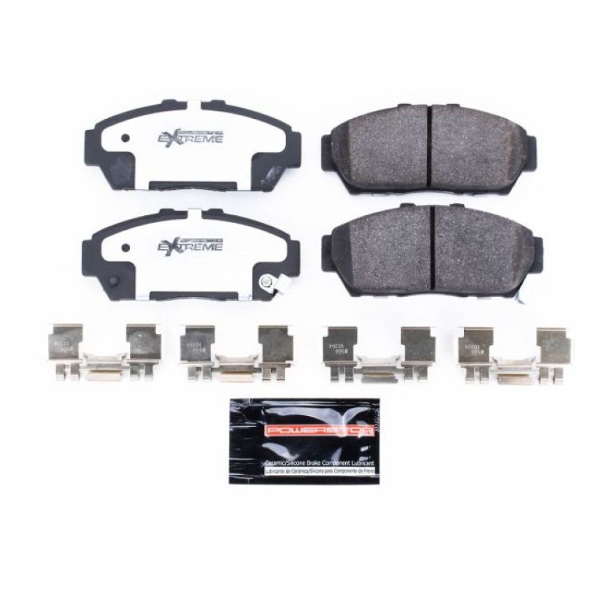 PowerStop Z26-617 PowerStop - Z26 Performance Carbon-Fiber Ceramic Brake Pads with Hardware Kit