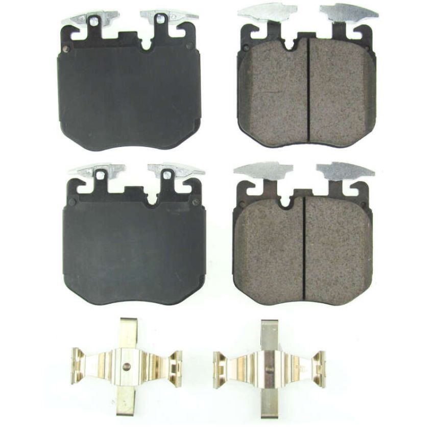 PowerStop 17-1868 PowerStop - Z17 Low-Dust Ceramic Brake Pads with Hardware