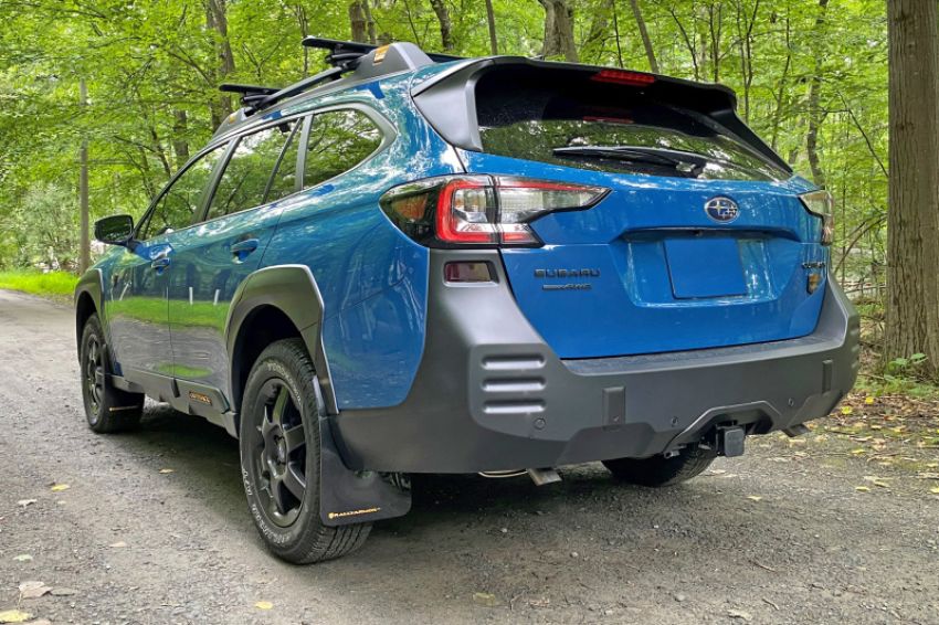 Rally Armor MF76-UR-BLK/BL Black Mud Flap/Blue Logo