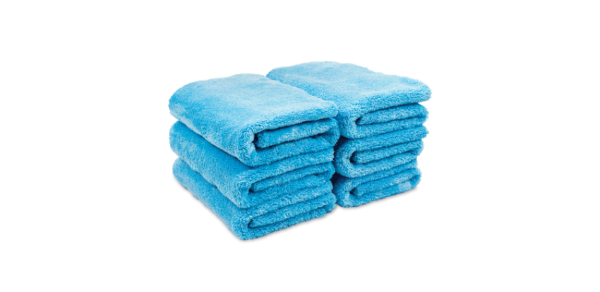 Griots Garage Microfiber Plush Edgeless Towels (Set of 6)